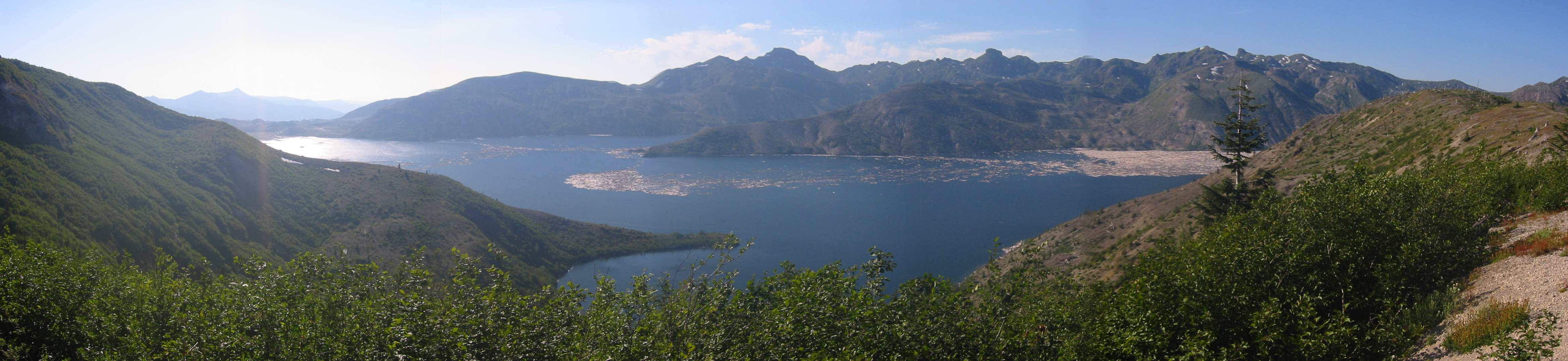 Panoramic View of Spirit Lake