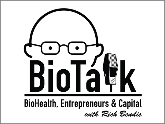 The Biotalk poscast logo