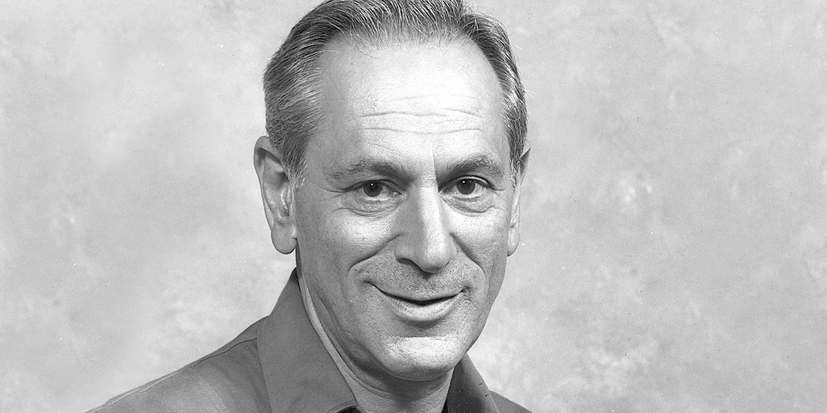 Black and white photo of Professor Jack Minker