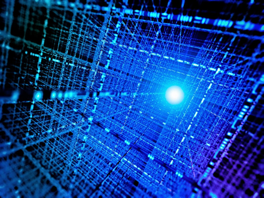 Quantum computing concept image