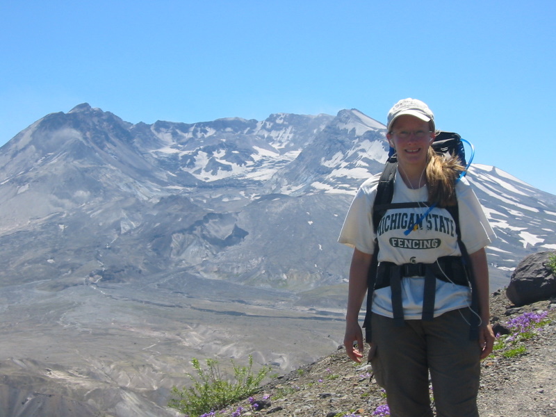 Elise Larsen @ Mount St Helens