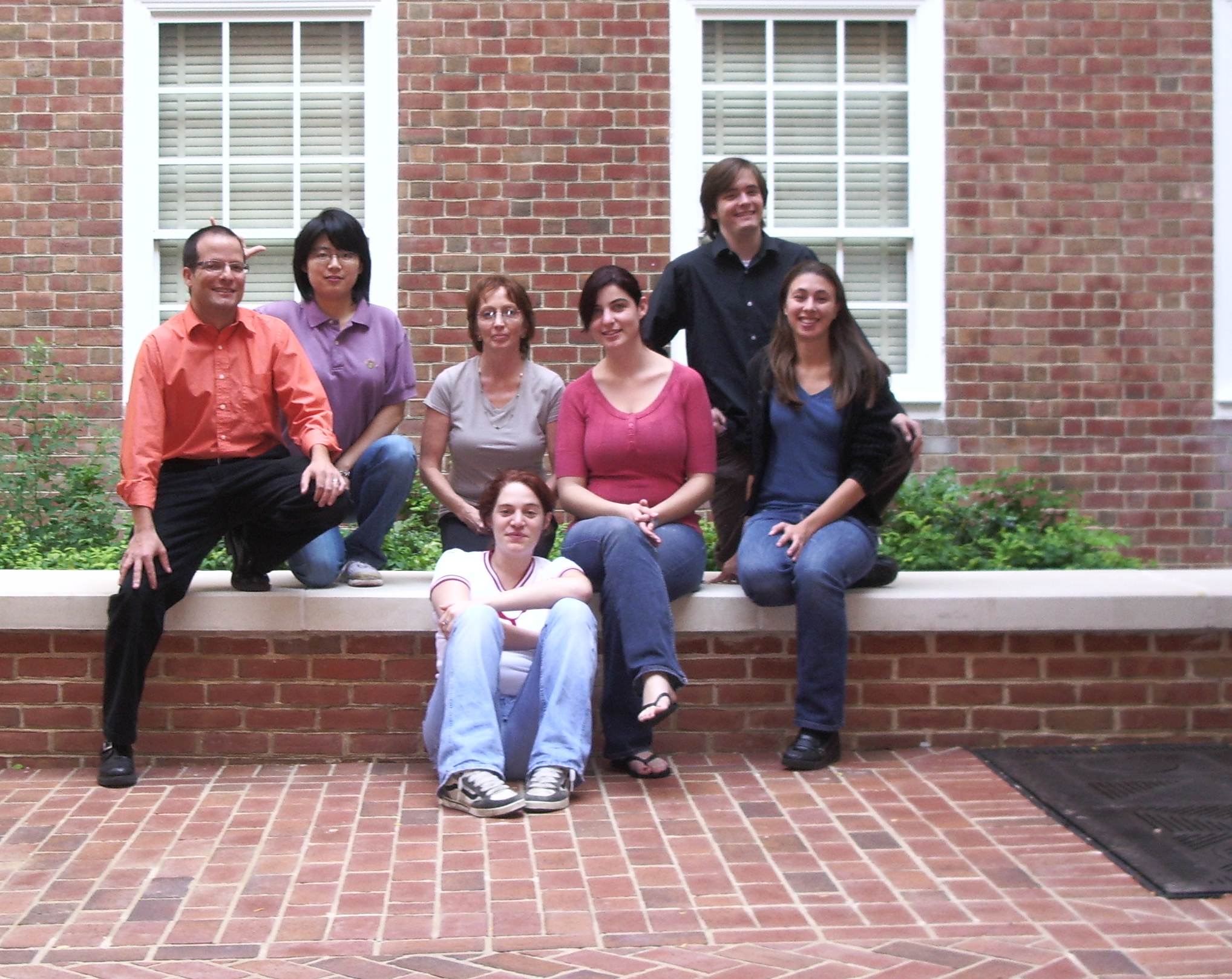 lab photo, October, 2007