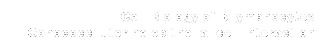 Text Box:           Cell Biology of B lymphocytes Gonococci-uterine epithelial cell interaction
