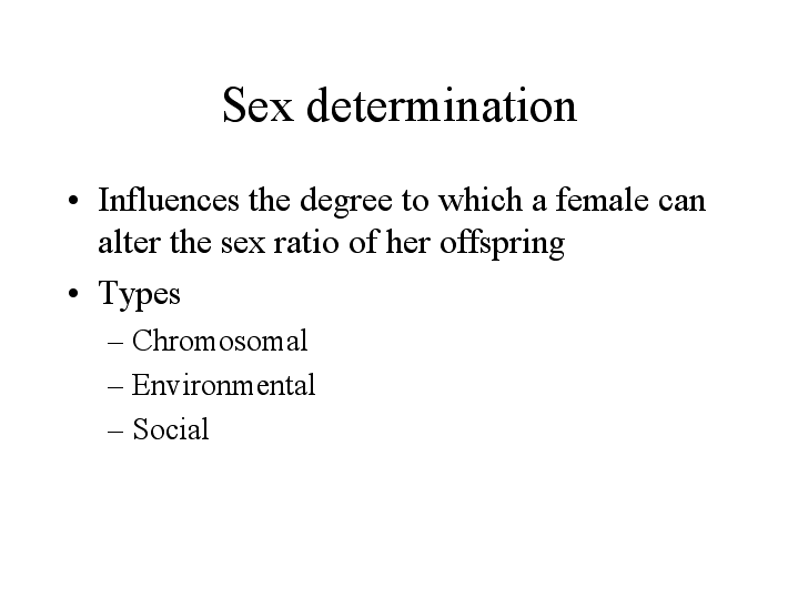 Sex Determination 5006