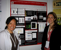 Dr. Caren Chang and graduate student Mandy Kendrick
