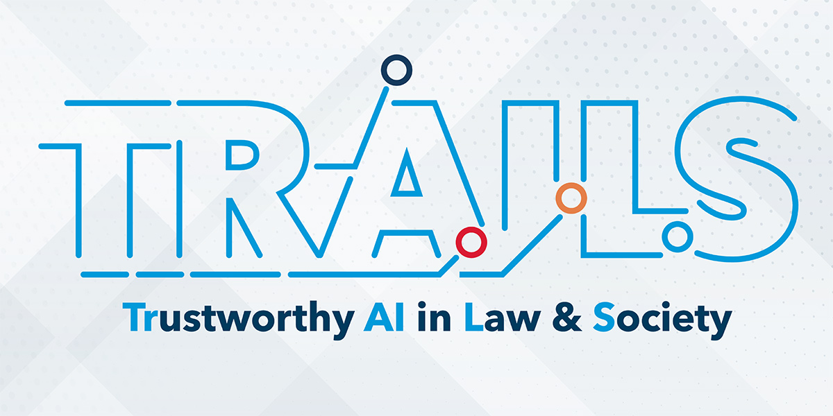 The logo for the NSF Institute for Trustworthy AI in Law and Society