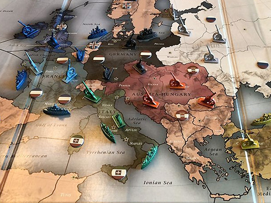 A photo of the boardgame Diplomacy