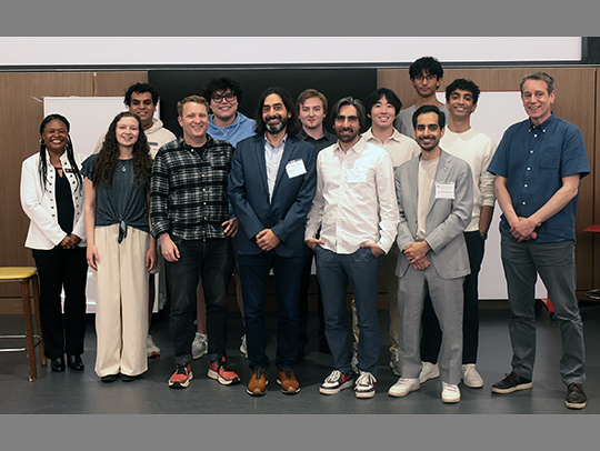 A group photo of the Hatchery participants and their mentors at demo day. A group photo of the Hatchery participants and their mentors at demo day.