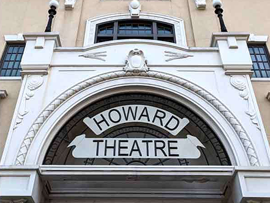 A photo of the Howard Theatre in Washington, D.C. Credit: Maxine Hsu