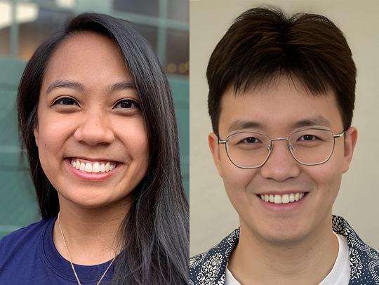 Angeline May Aguinaldo and Songwei Ge