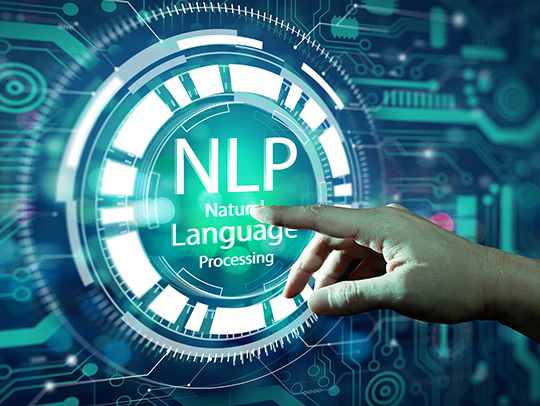 Stock image representing natural language processing