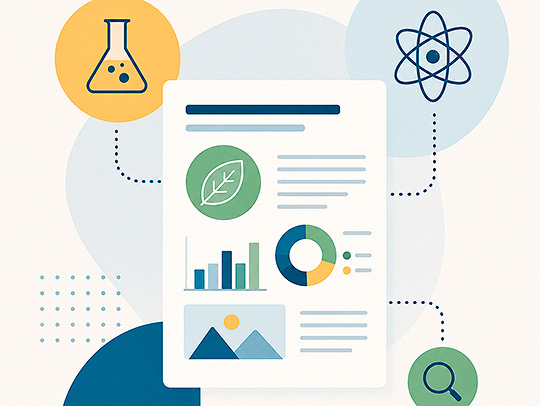 Illustration of a generic infographic