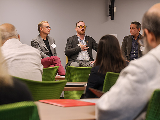 Psrticipants at the AI workshop