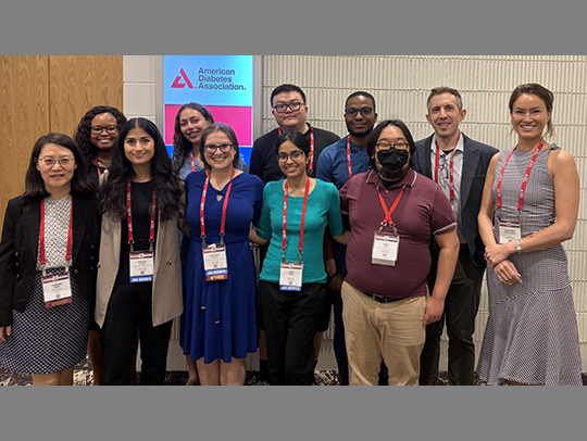 A group of UM-IHC researchers at the 2026 American Diabetes Association Scientific Sessions