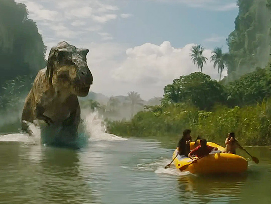 A still from the movie 'Jurassic PWorld: Rebirth.' Courtesy of Universal Pictures. A still from the movie 'Jurassic PWorld: Rebirth.' Courtesy of Universal Pictures.