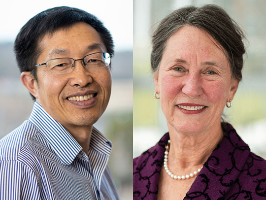 Xin-Zhong Liang and Ann Wylie. Credit: Lisa Helfert Xin-Zhong Liang and Ann Wylie. Credit: Lisa Helfert