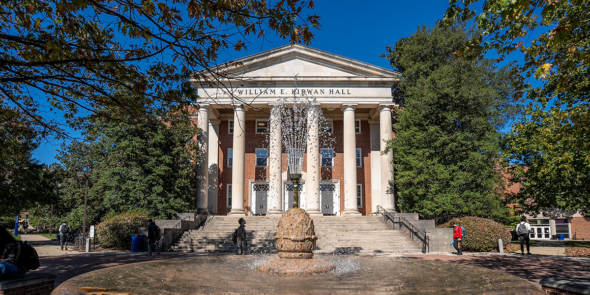 Kirwan Hall, Home of Mathematics at UMD