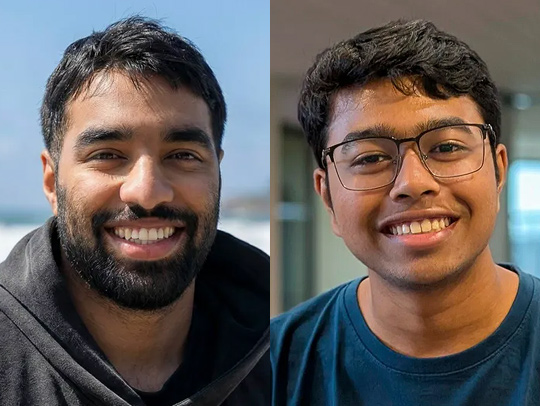 Anirud Aggarwal and Nishkal Hundia