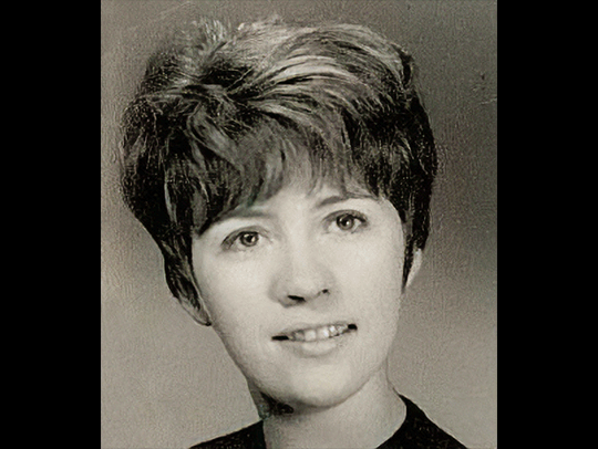 Nancy Hurtt's 1970 yearbook photo