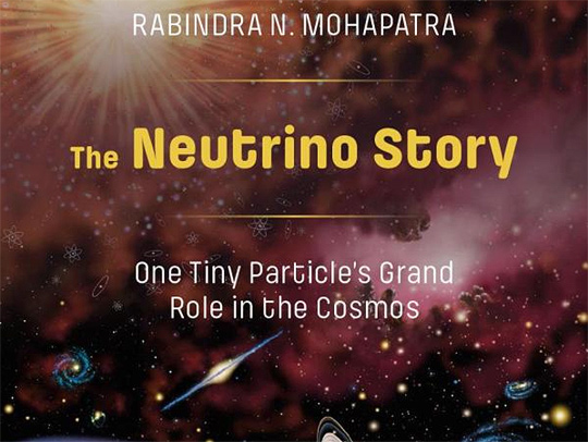 The cover of Rabindra Mohapatra's book on nutrinos